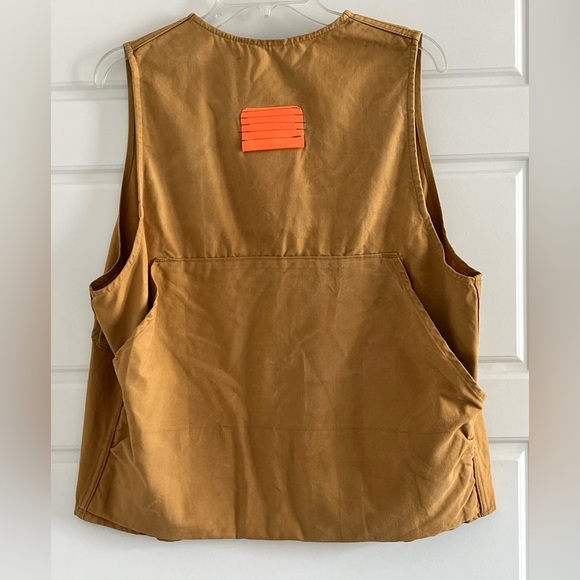 Vintage 50’s 60’s Brush Master Canvas Hunting Vest Men’s Size Medium Sportsman - Picture 5 of 10